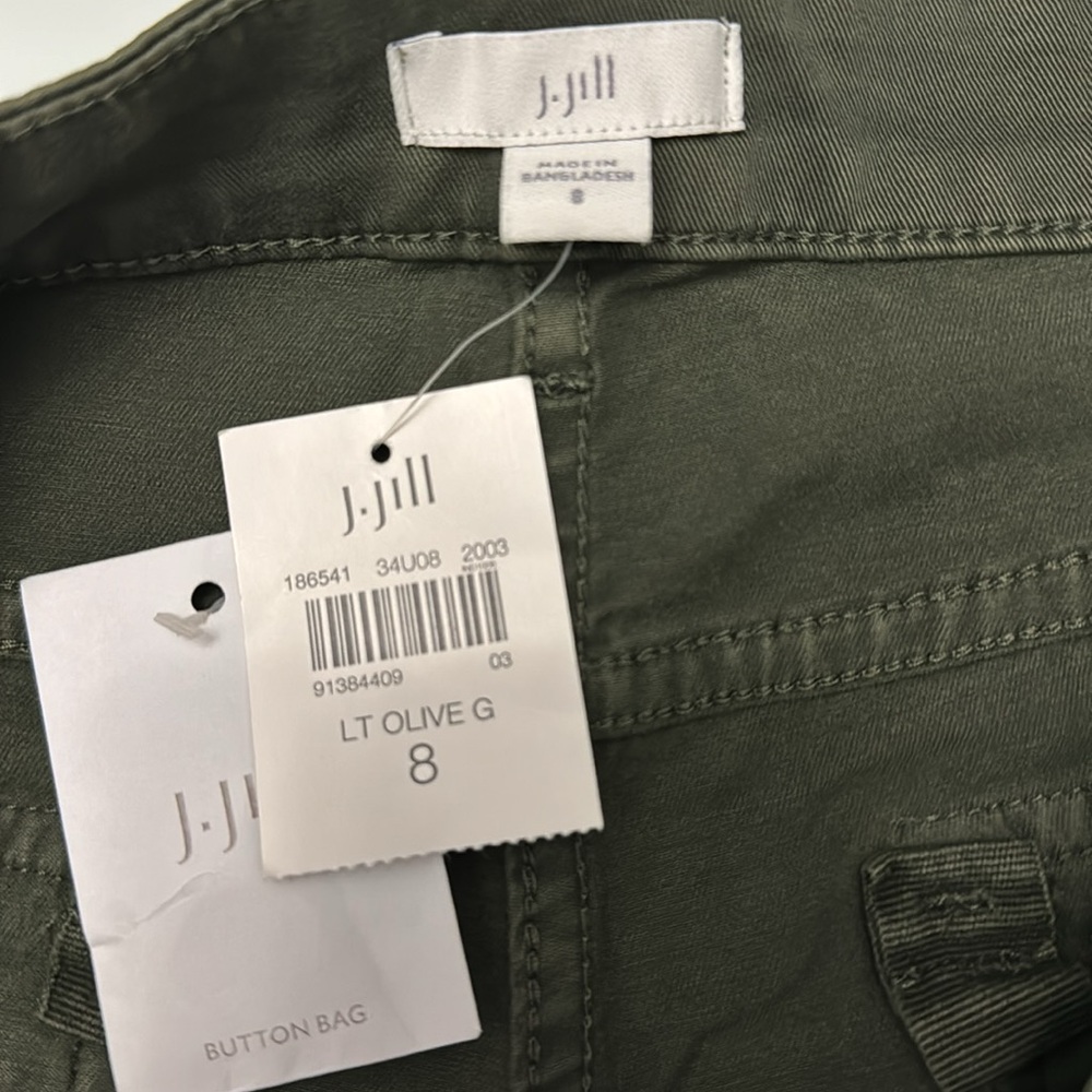 NWT | J. Jill Women’s pants | Size 8 | Olive Green - Picture 11 of 11
